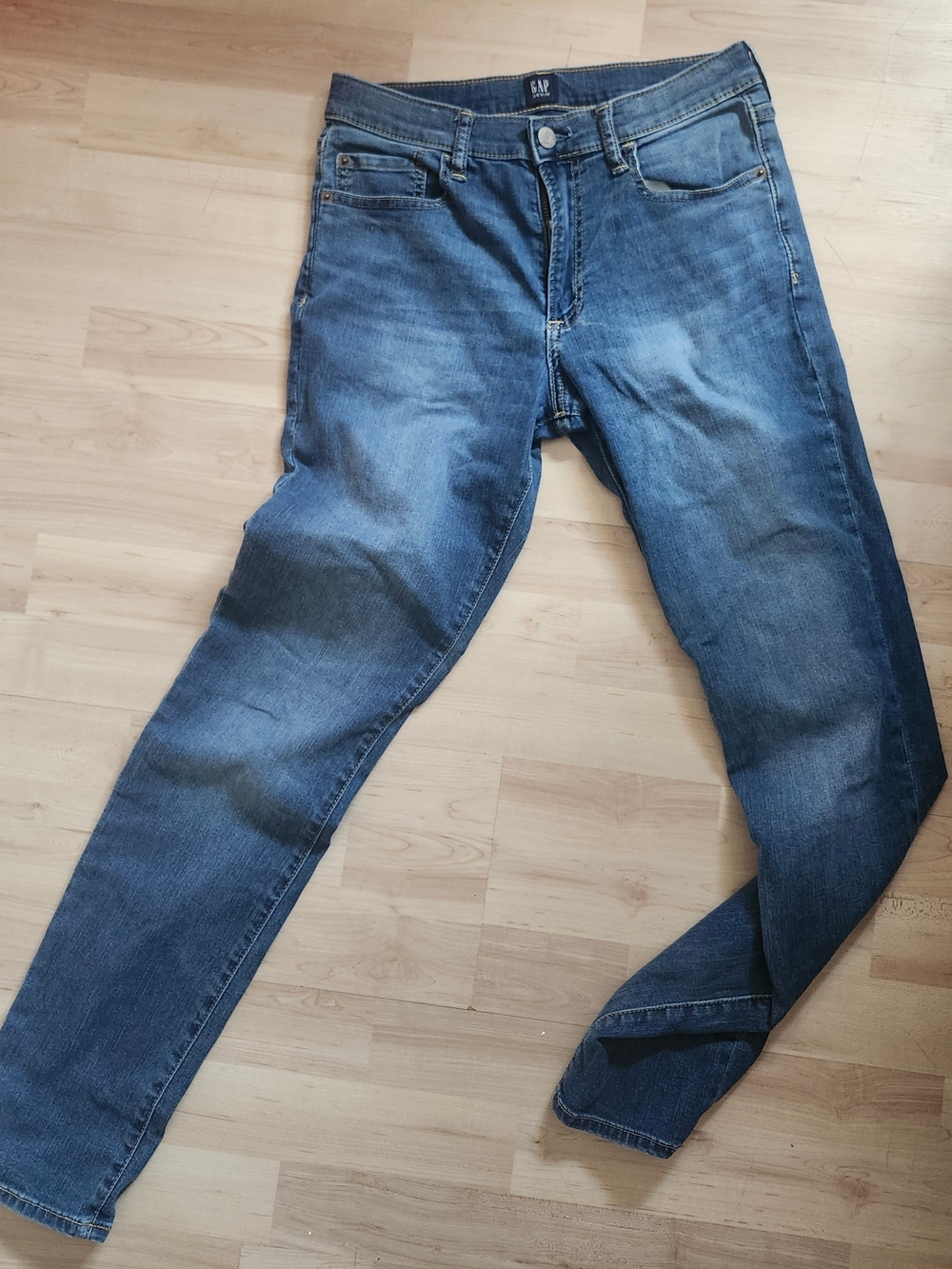 GAP Dark Blue Slim Straight Jeans